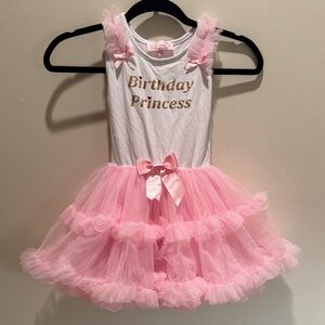 Pink and White Birthday Princess Dress